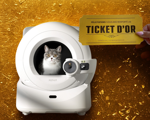 🎉 Opération TICKET D’OR chez PETKIT : 2 commandes ont été 100% remboursées !