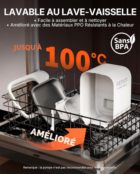 EVERSWEET MAX 2 UVC 100 Fontaine à eau connectée pour animaux, 3L, 83jours d'autonomie