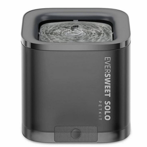 EVERSWEET SOLO CYBERTAIL fontaine a eau pour animaux 1.8L noir