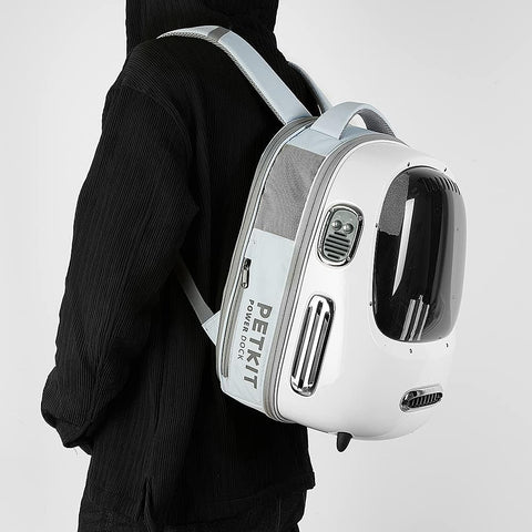 BREEZY 2 - Sac à dos pour animaux - Blanc laiteux