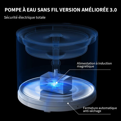 EVERSWEET Solo 2.0 fontaine a eau connectée pour animaux 2L