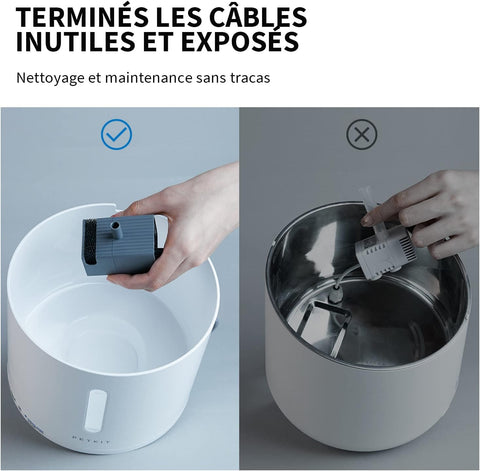 EVERSWEET Solo 2.0 fontaine a eau connectée pour animaux 2L