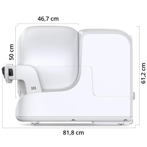 Purobot Ultra Litière automatique avec caméra rotative IA et emballage automatique des déchets