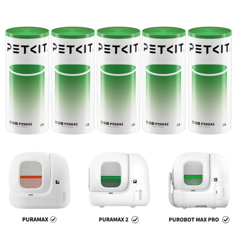 Sacs poubelles pour litière PuraMax et Purobot Max