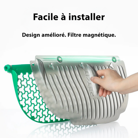 Kit Filtre Grande Maille + Vide litière magnétique Pura Max 2 et Purobot Max Pro