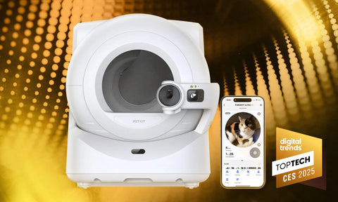 PUROBOT ULTRA : La litière automatique récompensée au CES 2025 !