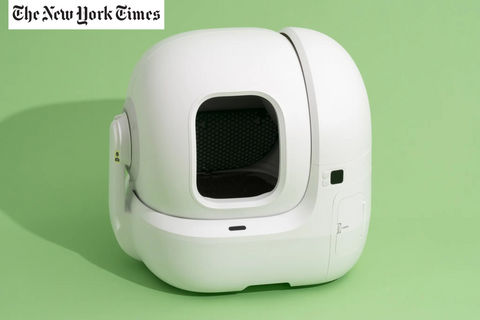 La litière automatique PUROBOT MAX PRO PETKIT mise à l'honneur par le New York Times