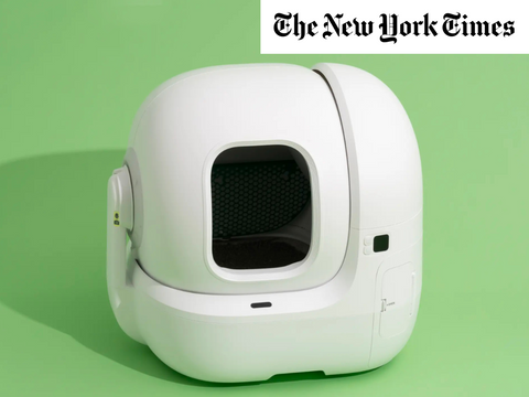 La litière automatique PUROBOT MAX PRO PETKIT mise à l'honneur par le New York Times
