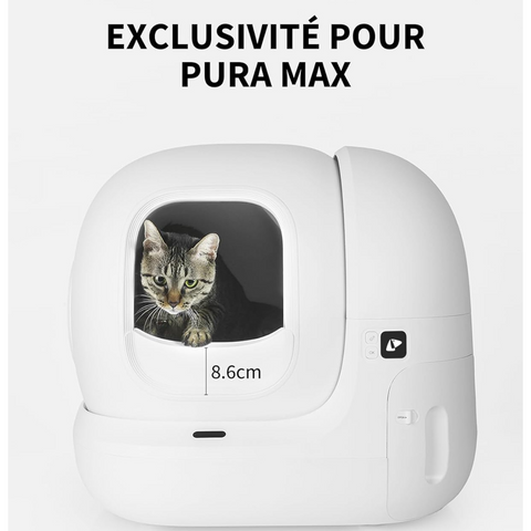 Entrée Surélevée pour Litière PuraMax et Purobot Max Pro